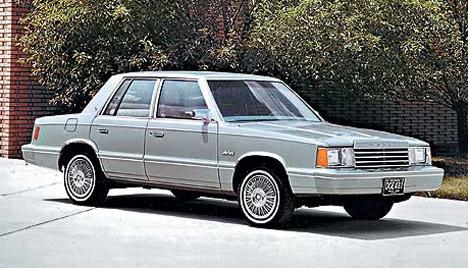 dodge aries canvas